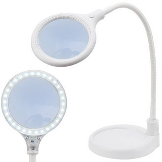 31-0247 Лупа настольная 3D 30LED