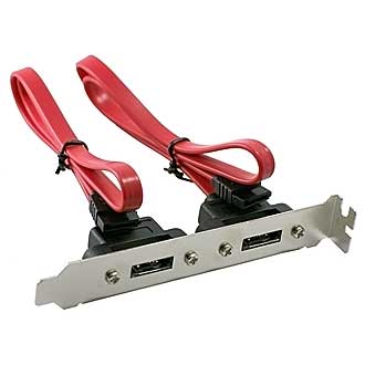 Dual  port  SATA  7 pin