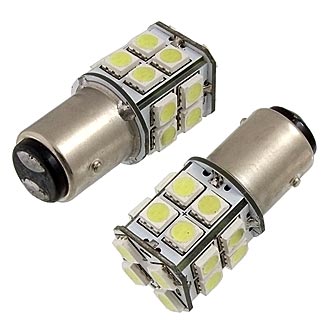 1157 DC 12V 20LED 5050 10LM 3,6W CW
