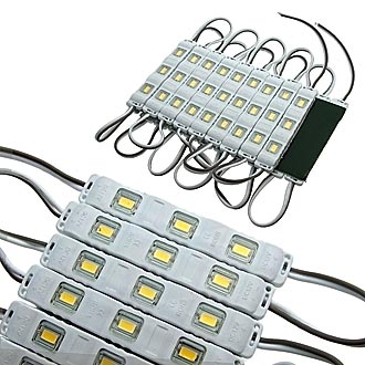 5730 3LED  LENS 12V 0.96W W-W IP65