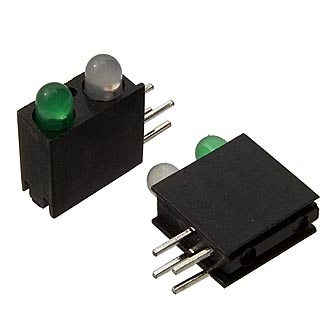 3mm*2  1.5-5v 4Lm olivine  15